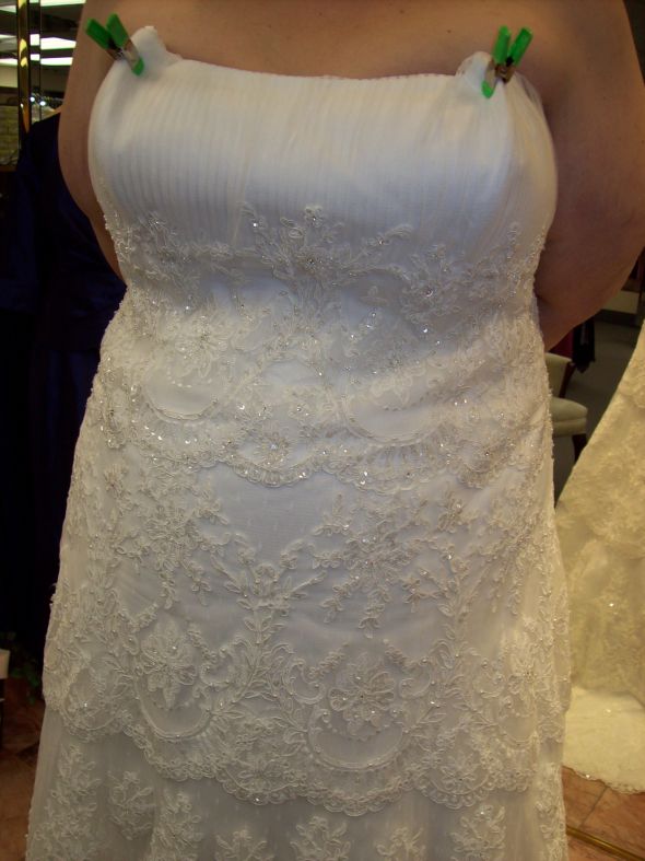 help with choosing a dress after a 160 pound weight loss :  wedding mon cheri sophia tolli gastric bypass weight loss choose dress 100 3877