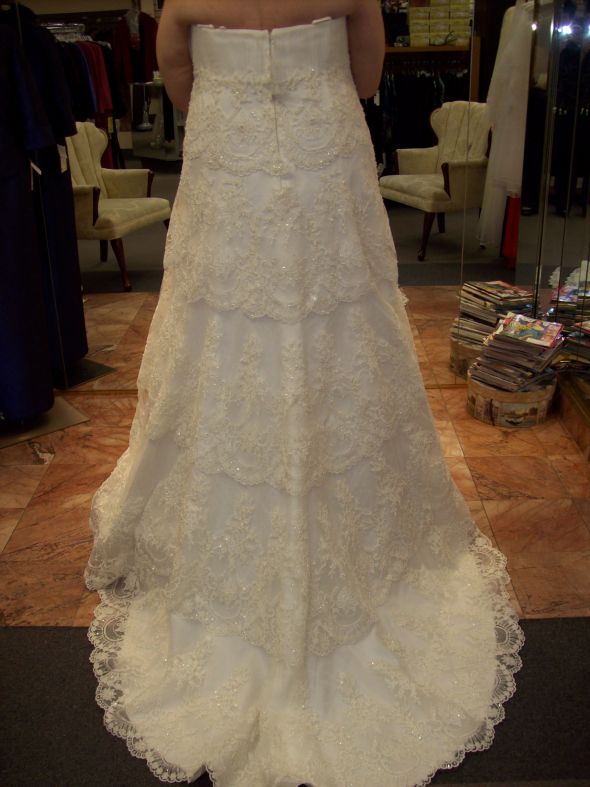 help with choosing a dress after a 160 pound weight loss :  wedding mon cheri sophia tolli gastric bypass weight loss choose dress 100 3878