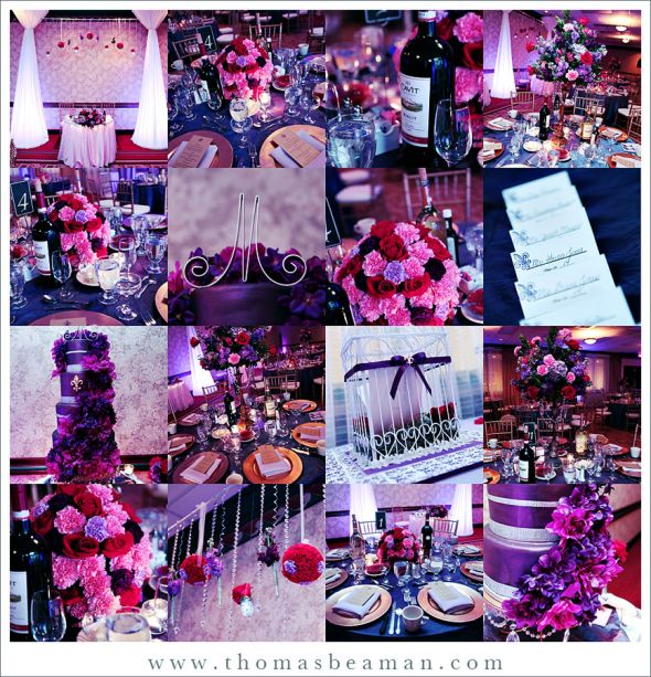 wedding Sw Wedding Pink Fuscia Purple WeddingPink Flowers