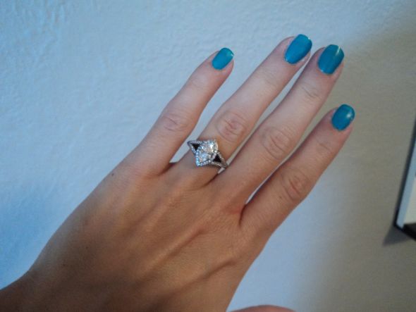 Marquise Halo or Pear Halo?? Can you post a pic wearing your Marquise Halo? :  wedding marquise halo pear halo engagement ring 128