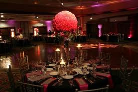 Centerpiece help! :  wedding centerpiece reception decor flowers purple white black Images