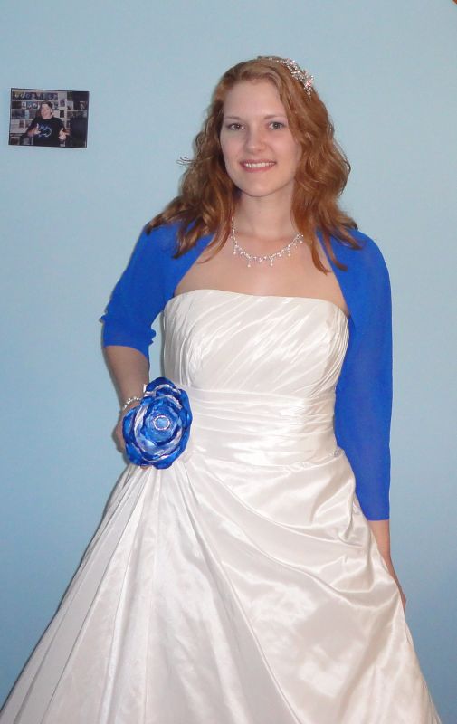 Post pics of your dresses/bolero combination : wedding bolero wedding dress Dressflower