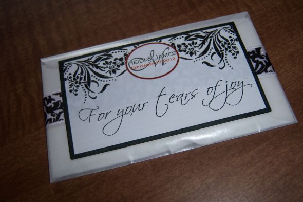 DIY Tears of Joy Packets