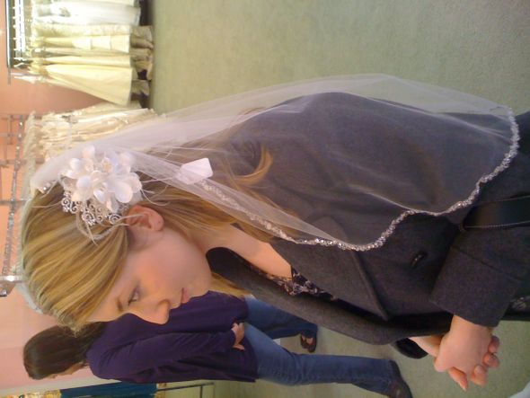 I thought I found the one but now I'm not so sure... :( :(  Opinions? :  wedding dress regret second thoughts IMG 02861