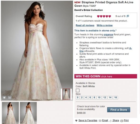 Picture_3 Davids Bridal T3268? Any real bride pics?! : wedding davids bridal 1 t3268 Picture 3
