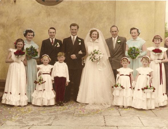 Show us your old family wedding photos! :  wedding wedding photos old pictures Gramandgramp