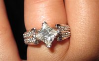 Post Your E-Ring! :  wedding ring e ring engagement engagement ring e wedding wedding ring wedding band wedding set setting set band diamond gem stone plain bling My Ring 2