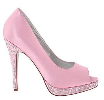 What color are your wedding shoes? :  wedding Ozzie Pink
