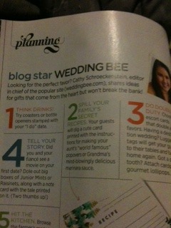 Shout out to Mrs Penguin for being in Bride's Magazine! :  wedding Weddingbeebride
