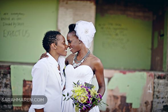 Mrs. & Mrs.!!!!! (Picture Heavy) : wedding lgbt wedding modern modern wedding wedding pics lesbian wedding Artistfaves 047
