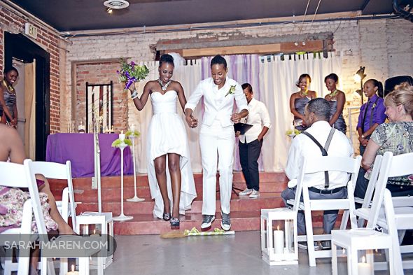 Mrs. & Mrs.!!!!! (Picture Heavy) : wedding lgbt wedding modern modern wedding wedding pics lesbian wedding Artistfaves 072