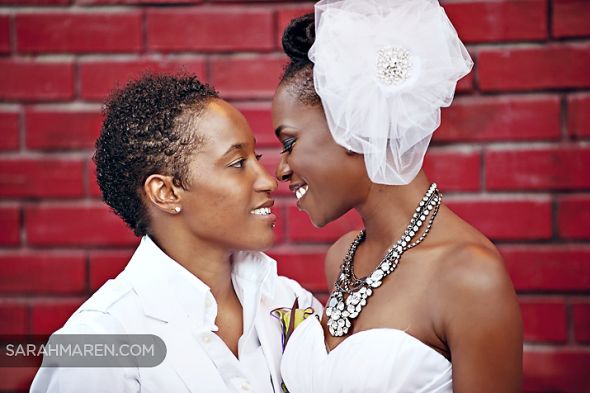 Mrs. & Mrs.!!!!! (Picture Heavy) : wedding lgbt wedding modern modern wedding wedding pics lesbian wedding Artistfaves 079