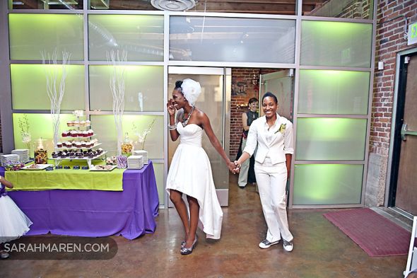 Mrs. & Mrs.!!!!! (Picture Heavy) : wedding lgbt wedding modern modern wedding wedding pics lesbian wedding Artistfaves 102