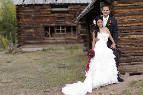 My Colorado wedding! :  wedding bouquet ceremony dress jewelry makeup shoes 19708167 475