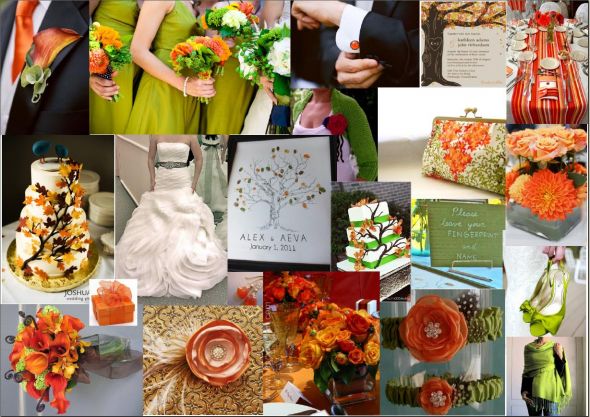 what are your colors? :  wedding colors OUR INSPIRATION BOARD