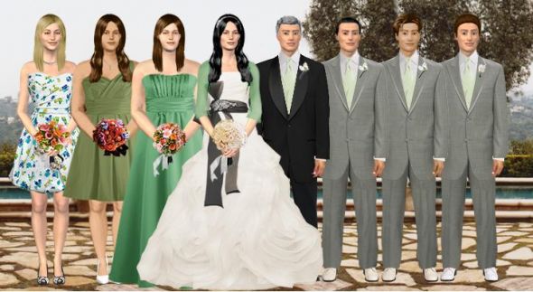 Lets see your davids bridal BM dresses!! :  wedding Wedding Party