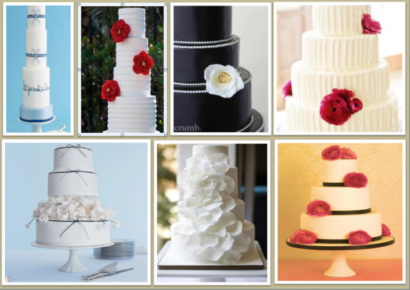 Which cake do you prefer for a Navy, Red, Nude and White theme? :  wedding cake red white navy decorations poll food colours reception theme Screen Shot 2011 06 28 At 11.40.59 PM