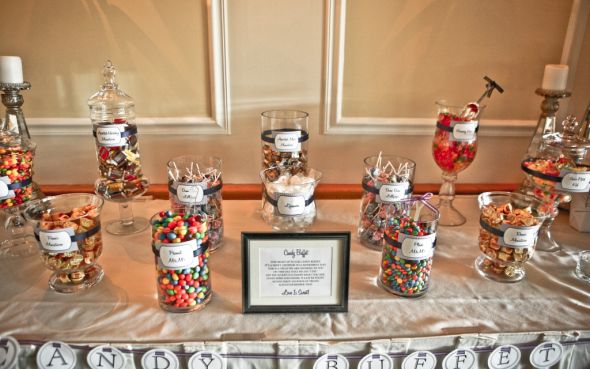 Diy Wedding Sweet Table Beloved Blog