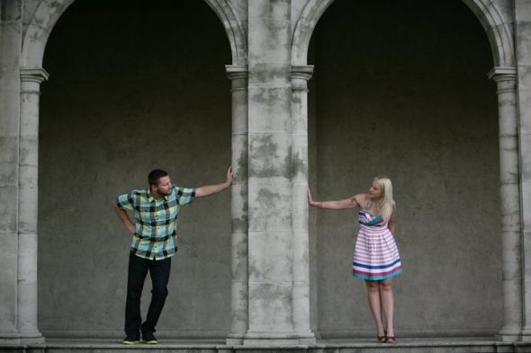 Post an engagement photo that shows your outfits! :  wedding engagement photo outfits E2