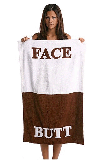Ew...SO...ew: TMI vent : wedding Butt Face Towel