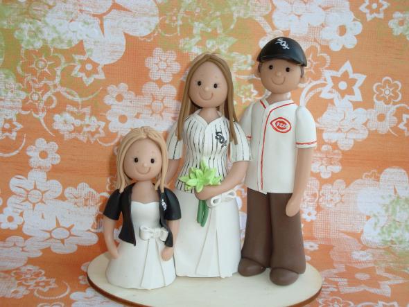 My Adorable Cake Topper : wedding cake Topper