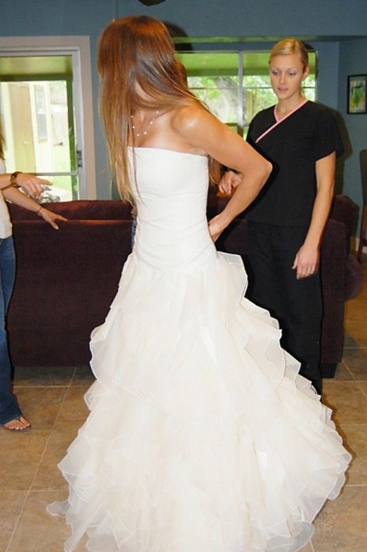 Show me your 'plain' dress with ZERO embellishments! :  wedding Bustle