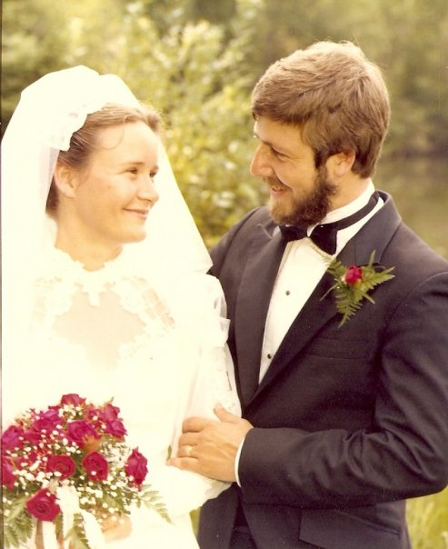 Grandma & Grandpa on their wedding day: Share your family wedding photos! :  wedding photos antique family pictures Momanddad2