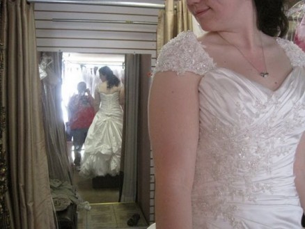Dresses with heavy beading AND a corset... pictures? :  wedding Dress Mirror
