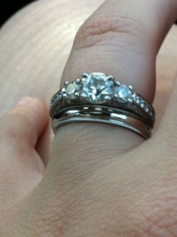 Plain Wedding Bands, Anyone? :  wedding plain wedding band Wedding Band