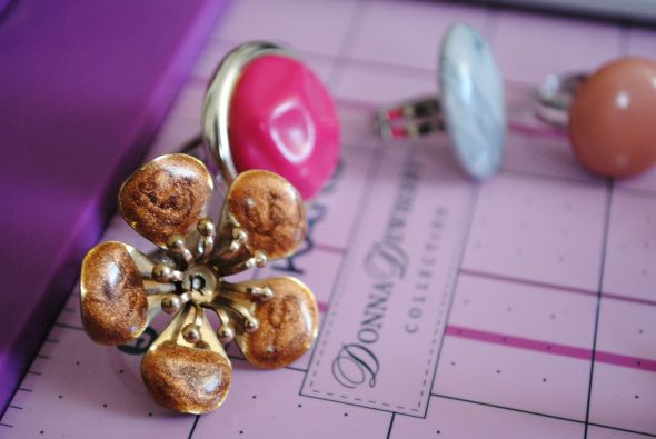 My Bridesmaid's Cocktail Rings! :  wedding bridesmaids diy jewelry Rings