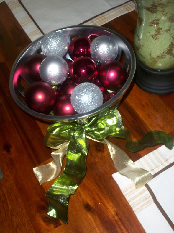 How do you decorate your home for the holidays? :  wedding 100 6163