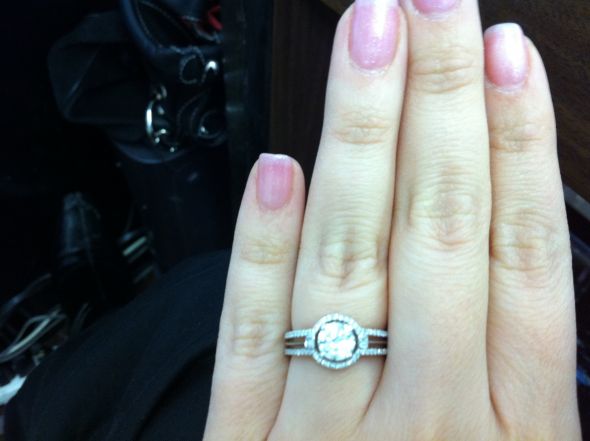 WOULD LOVE TO SEE PICTURE OF HALO RINGS ON FINGERS!! :  wedding .jpg