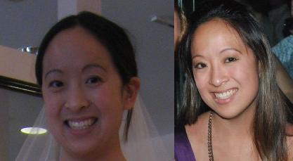 Just for fun - post a picture of you with and without makeup (if you dare)! :  wedding makeup with without Me