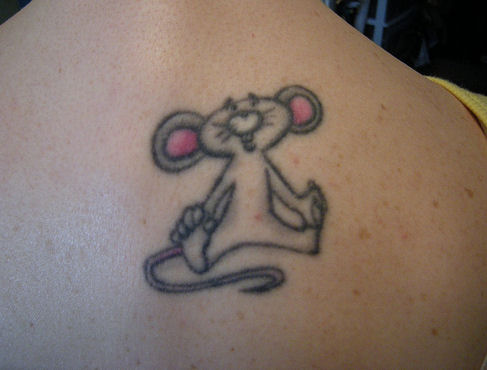 Tattoos - how common are they here? Post em if you got em : wedding Mouse Tat