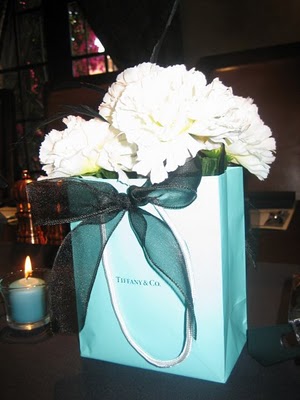 Instead of using wedding cones I am thinking of hanging some of the Tiffany 