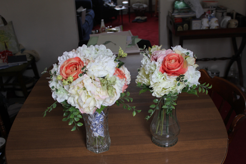 My DIY silk bouquets! :  wedding Bouquets 1