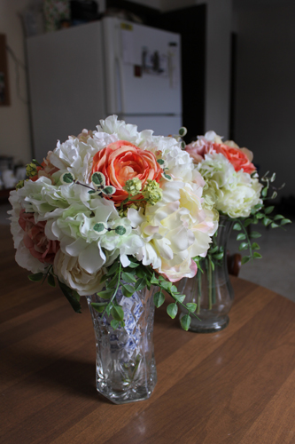 My DIY silk bouquets! :  wedding Bouquets 4