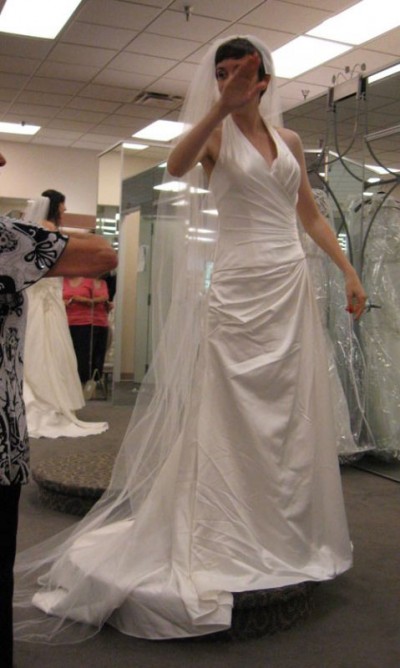 Post the first dress you ever tried, the runner up dress, and THE dress! :  wedding dress d1170 essence of australia Mydress 6