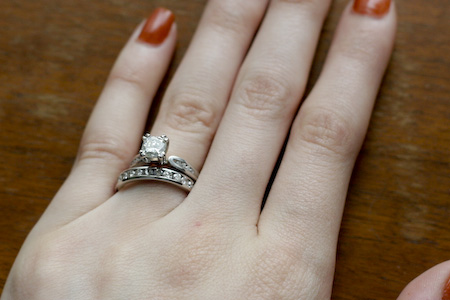 Let's see some thicker bands! Ring Porn included : wedding Weddingring3
