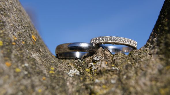 How much did HIS ring cost? :  wedding mens 1 wedding band ring Husbands Band