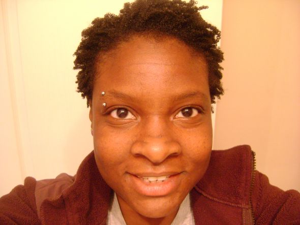 Natural Hair :  wedding natural hair curly 068