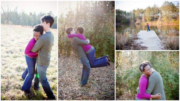 what are you wearing / did you wear for your engagement photo shoot? : wedding engagement photos fashion Kpjasonlove