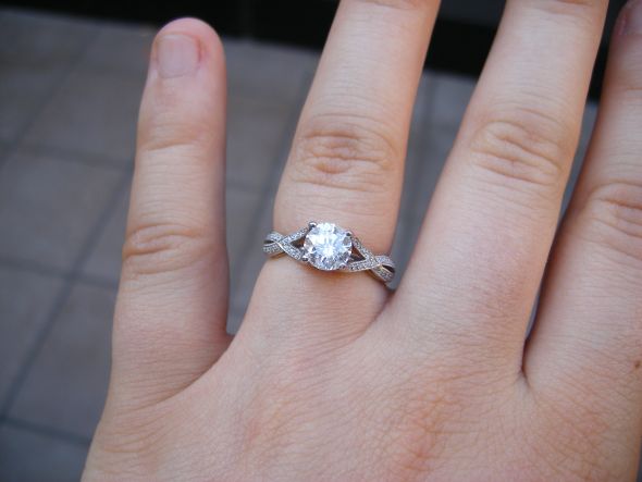 Unique E-Rings... :  wedding ring black diamond unique engagement rough diamond DSCF0241