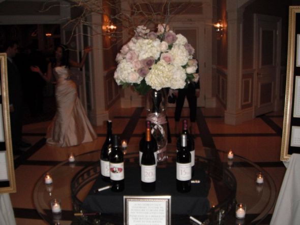DIY Wine Bottle Guest book