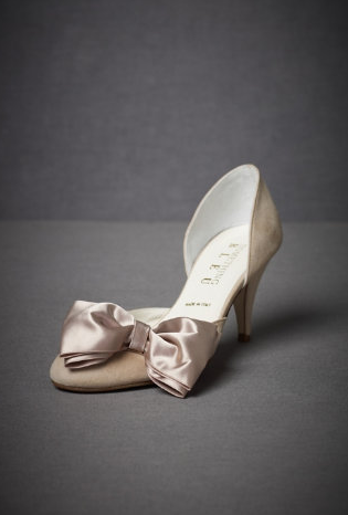 Has anyone seen shoes like this? :  wedding bhldn shoes pink cream blush heels vintage Bhldnheels