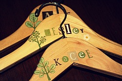 DIY hangers, card holder and shoe bling..tell me what you think! :  wedding diy card holder hangers shoes easy Hangers
