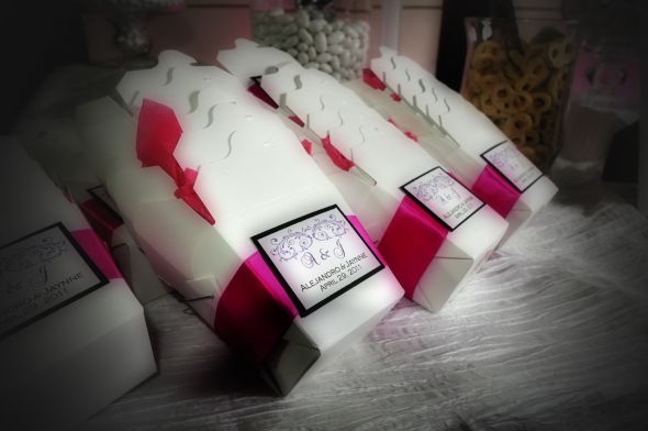 Chinese Take Out Boxes - White Candy