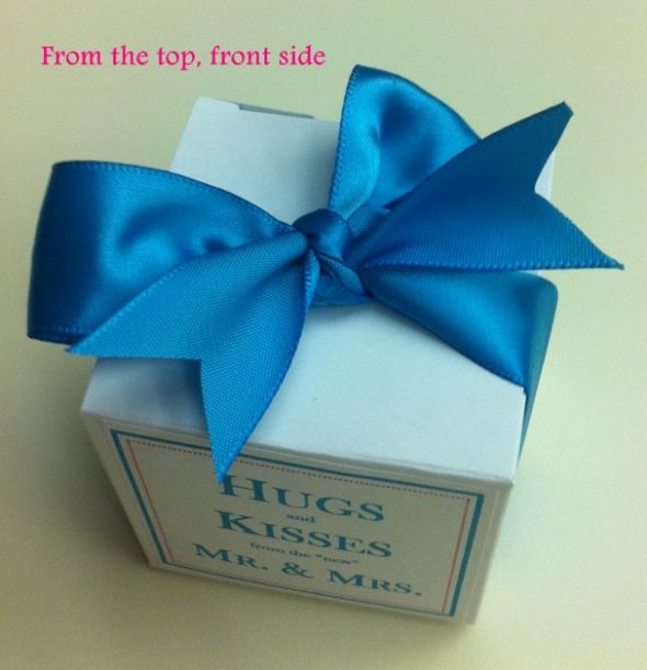 100 personalized favor boxes for under $20! ...Link to Template Works Now...