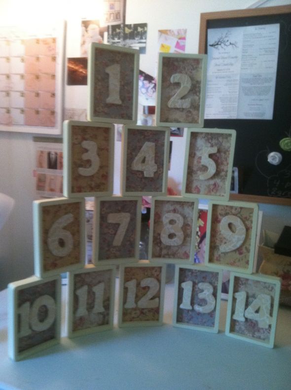 Victorian inspired lace table numbers 5ea wedding table numbers pink 
