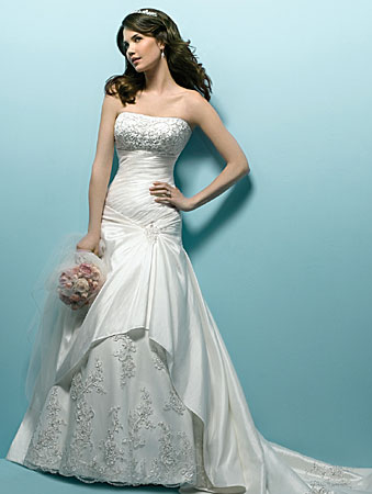 Any Alfred Angelo Brides? : wedding alfred angelo bride bridal dress Dressy